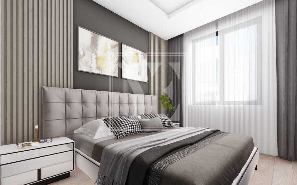 یک بام دوبلکس زیبا 2+1 در منطقه عالی کارگیجک