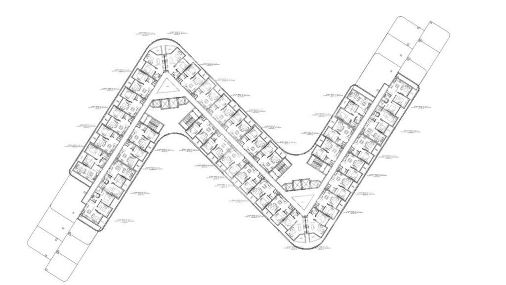 لوکس 2+1 سقف دوبلکس در منطقه در آنتالیا