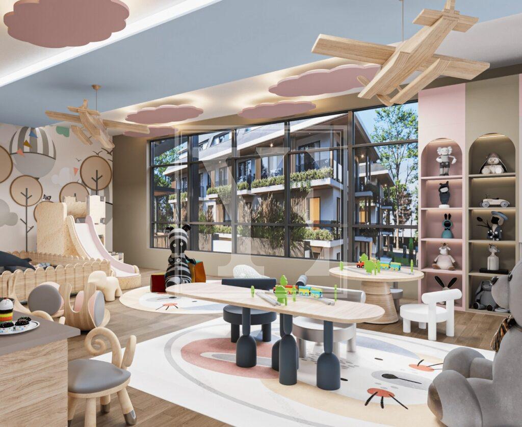 سقف دوبلکس فوق العاده 2+1 در منطقه زیبا در آوسالار