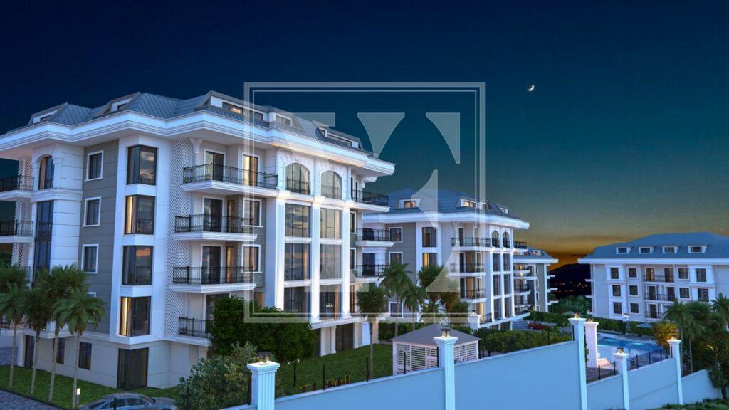 باغ دوبلکس زیبا 4+1 در منطقه فوق العاده در اوبا (فروخته شد)