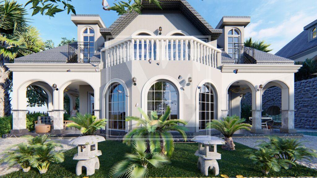 خانه مجردی در تپه، آلانیا برای فروش