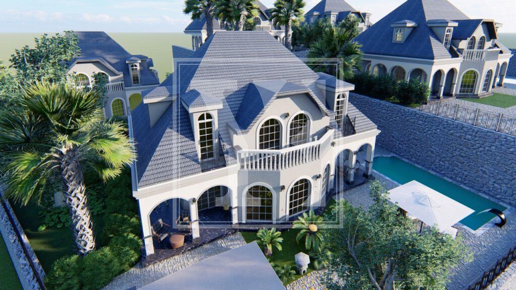 خانه مجردی در تپه، آلانیا برای فروش