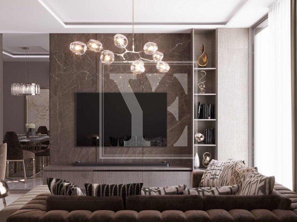 Роскошная квартира 1+1 в Газипаше