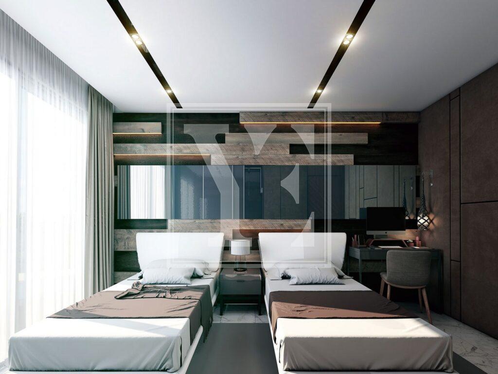 Luxuriöse Dach-Maisonette 3+1 zum Wohnen in der schönen Gegend von Kestel