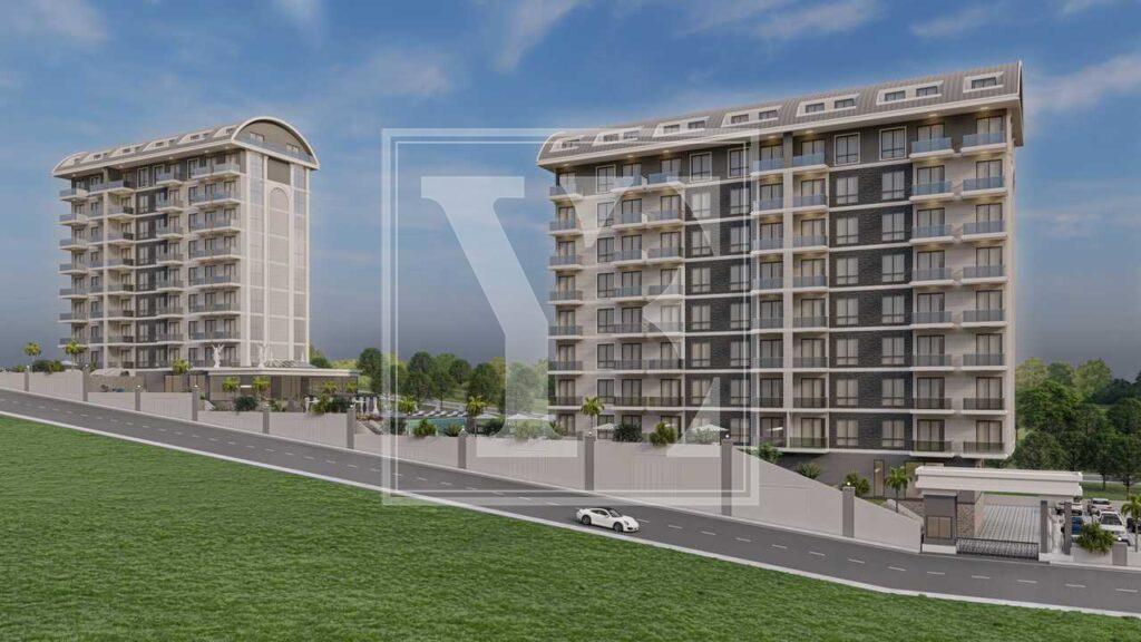 Современная квартира 1+1 в районе Паяллар