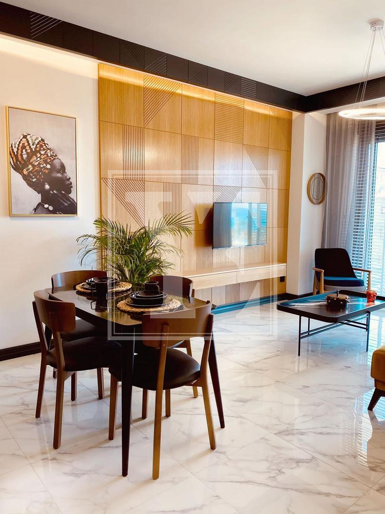 Елегантний садовий дуплекс 2+1 з прекрасним видом на Середземне море