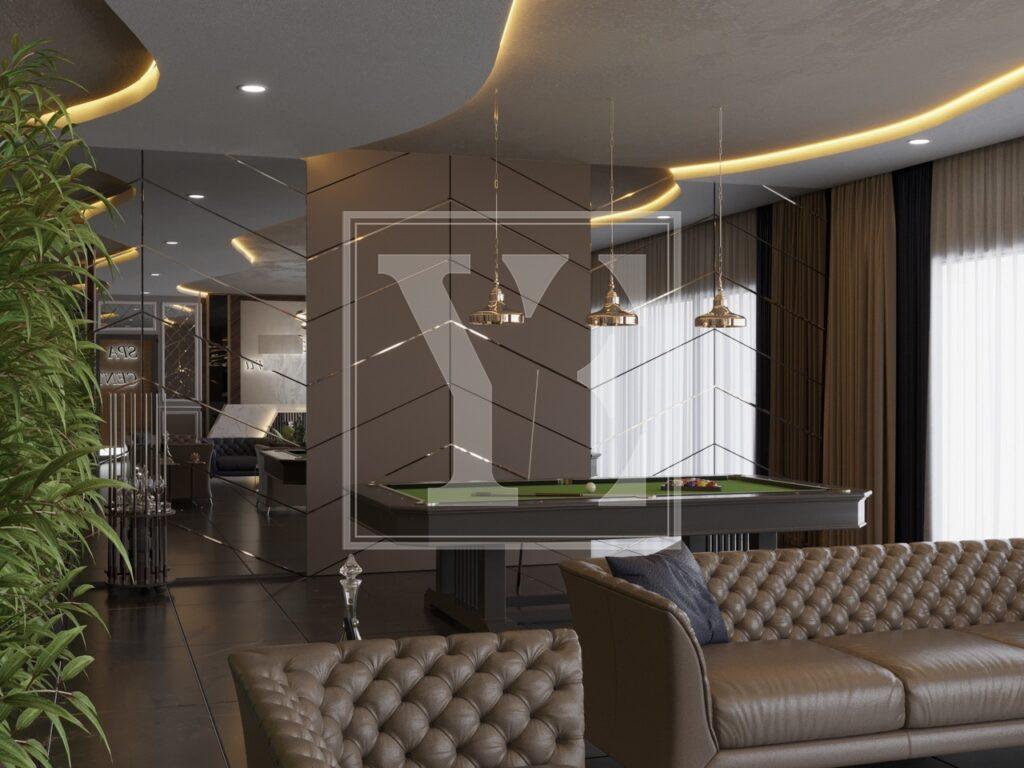 Роскошная квартира 1+1 в Газипаше