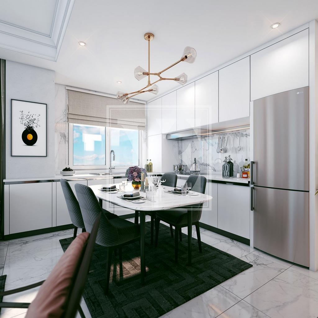 Luxuriöse Dach-Maisonette 3+1 zum Wohnen in der schönen Gegend von Kestel