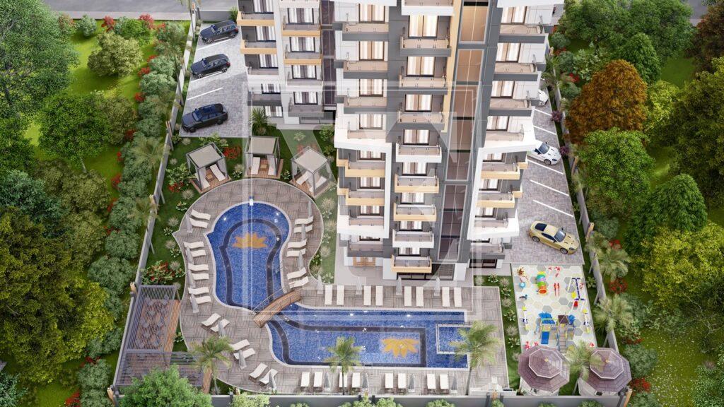 Продається елегантна квартира 1+1 в Махмутларі