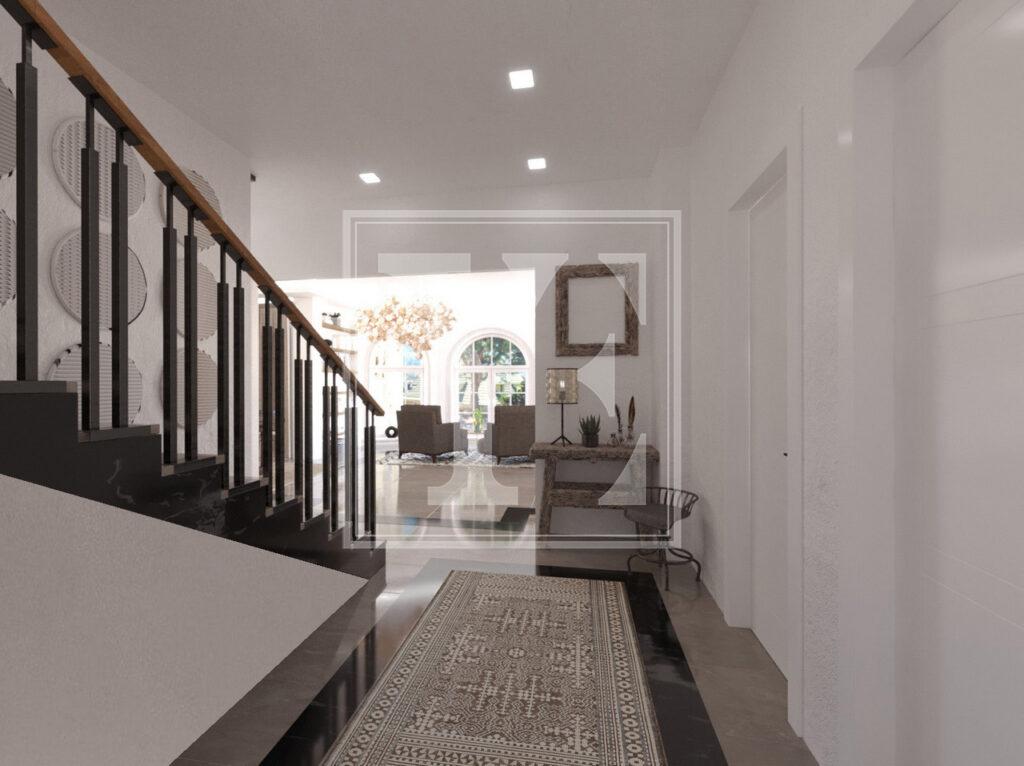 خانه مجردی در تپه، آلانیا برای فروش