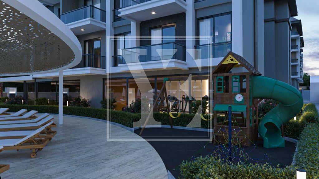 1+1 gemütliche Wohnung in Oba zu verkaufen