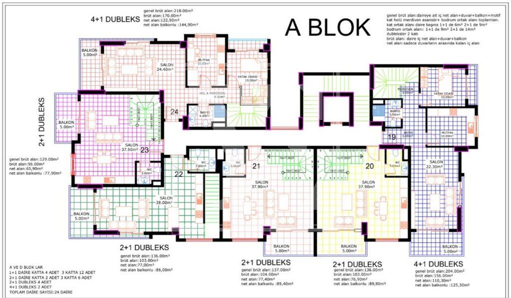 Затишний даховий дуплекс 2+1 в гарному районі Оба під інвестицію