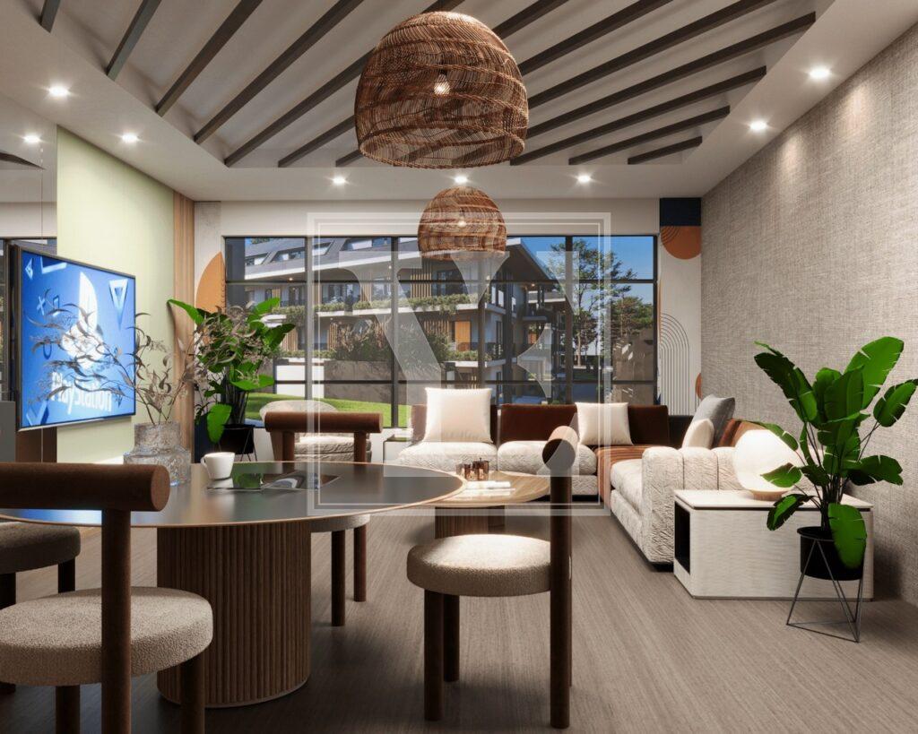 سقف دوبلکس فوق العاده 2+1 در منطقه زیبا در آوسالار