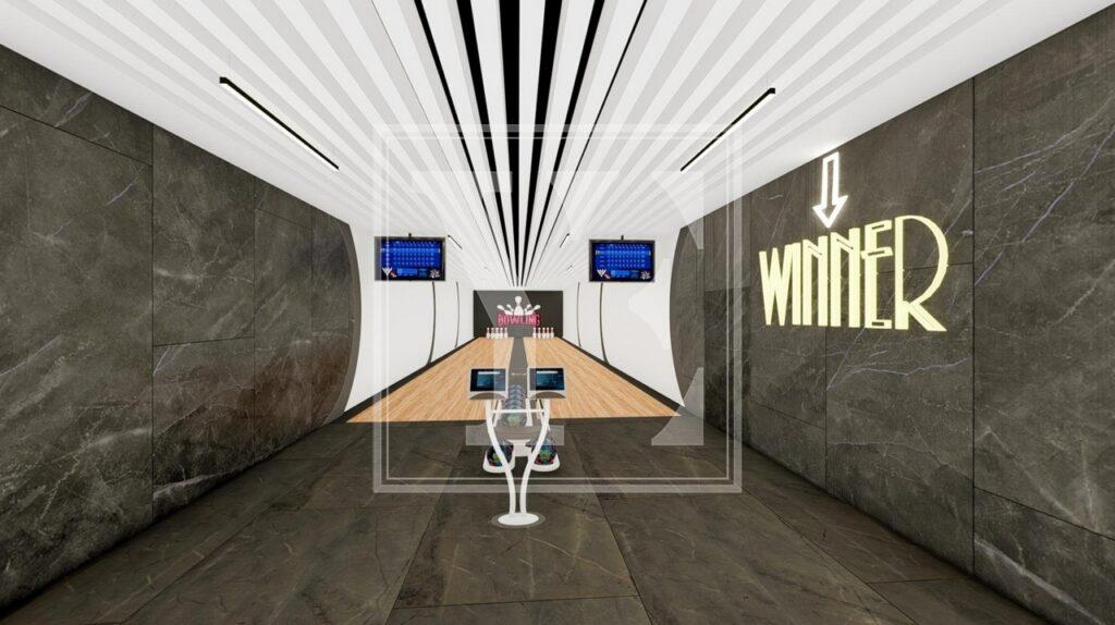 سقف دوبلکس زیبا 5+1 در منطقه Okurcalar، آلانیا