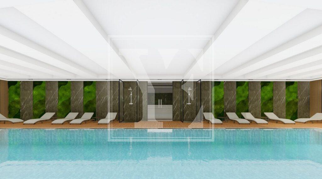 سقف دوبلکس زیبا 5+1 در منطقه Okurcalar، آلانیا