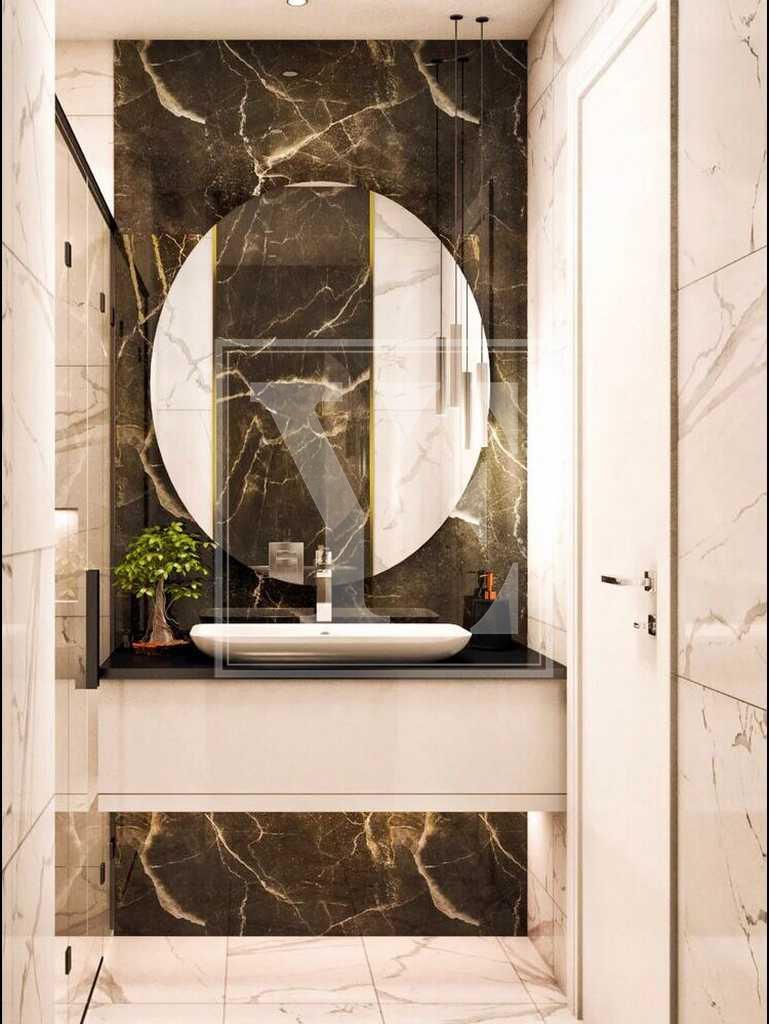 باغ دوبلکس شیک 2+1 در مجتمع مدرن در منطقه محمودلار