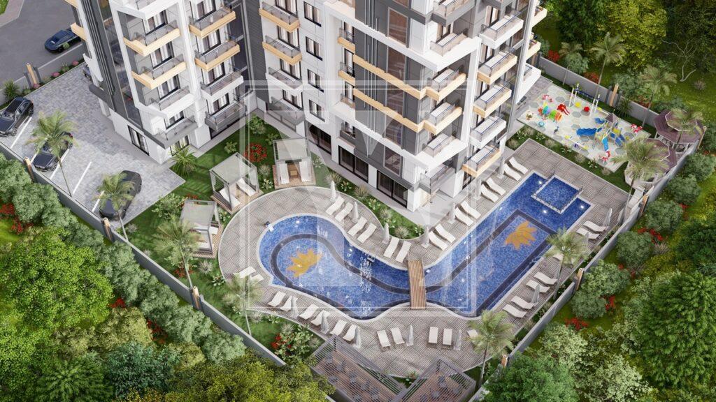 Продається елегантна квартира 1+1 в Махмутларі