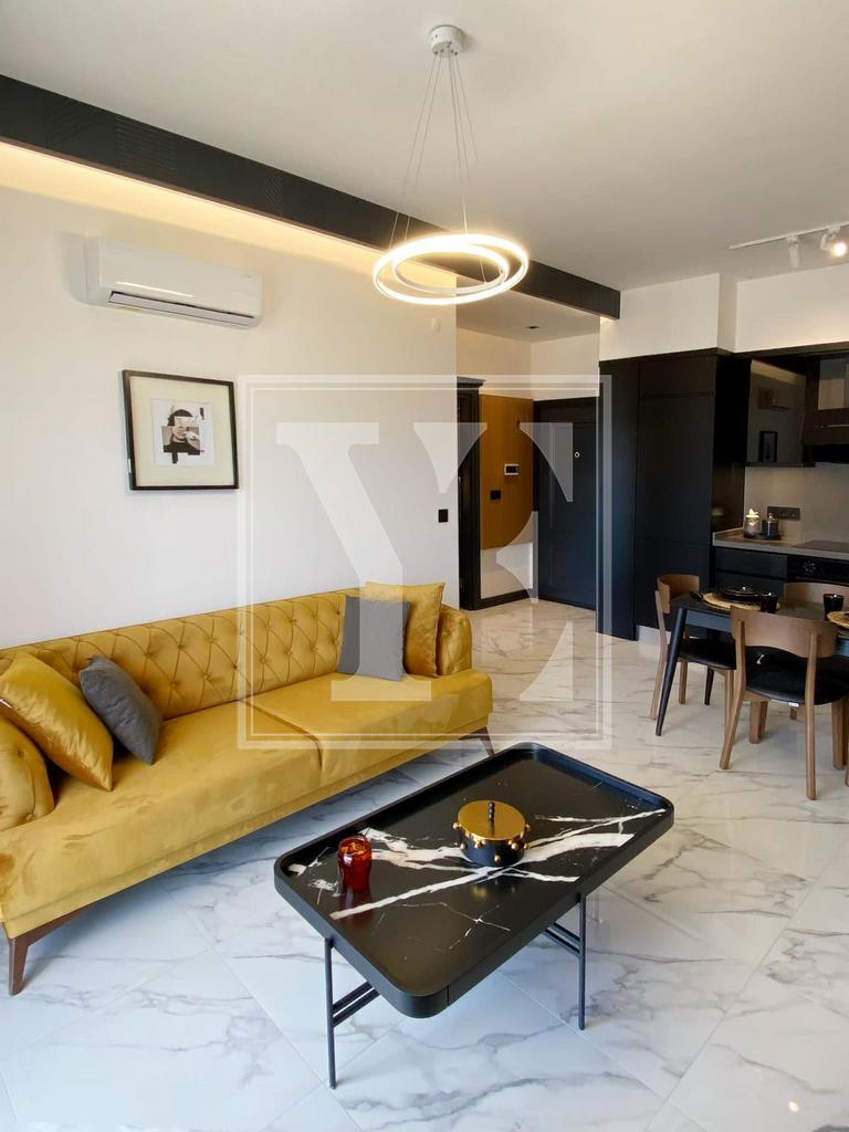 Елегантний садовий дуплекс 2+1 з прекрасним видом на Середземне море