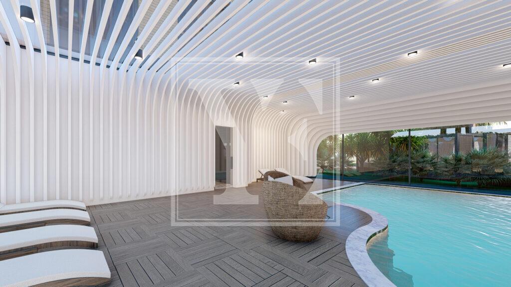 Современный дуплекс на крыше 3+1 в красивом районе Кестеля