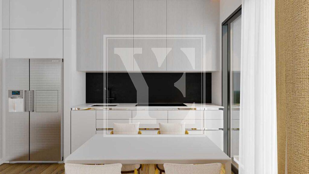 Elegante Wohnung 1+1 in einer schönen Gegend in Alanya