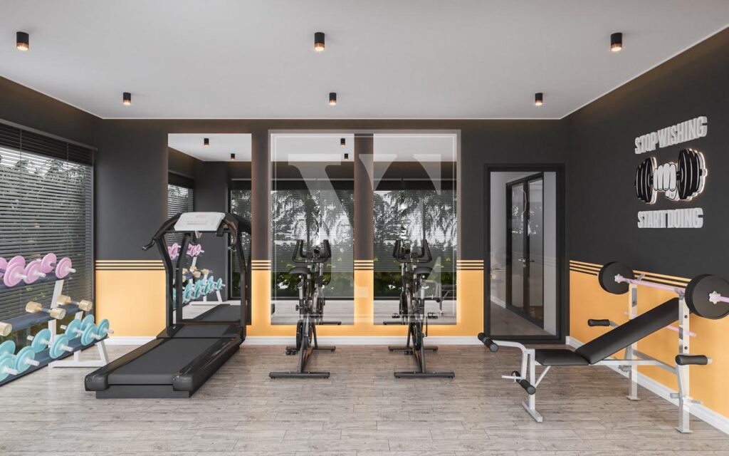 Замечательный дуплекс на крыше 3+1 в хорошем районе Оба.