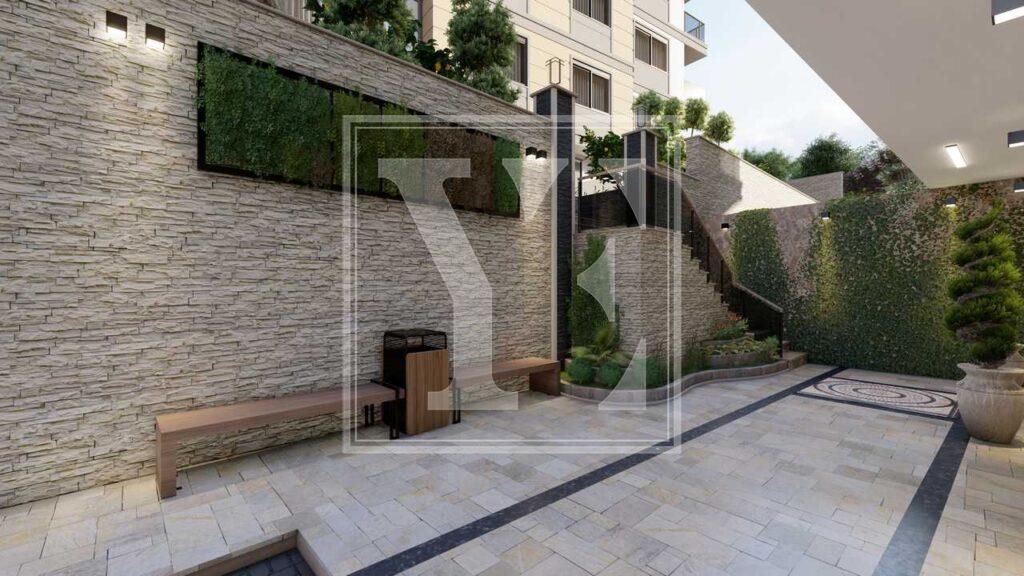 1+1 modern apartment in Oba for Sale