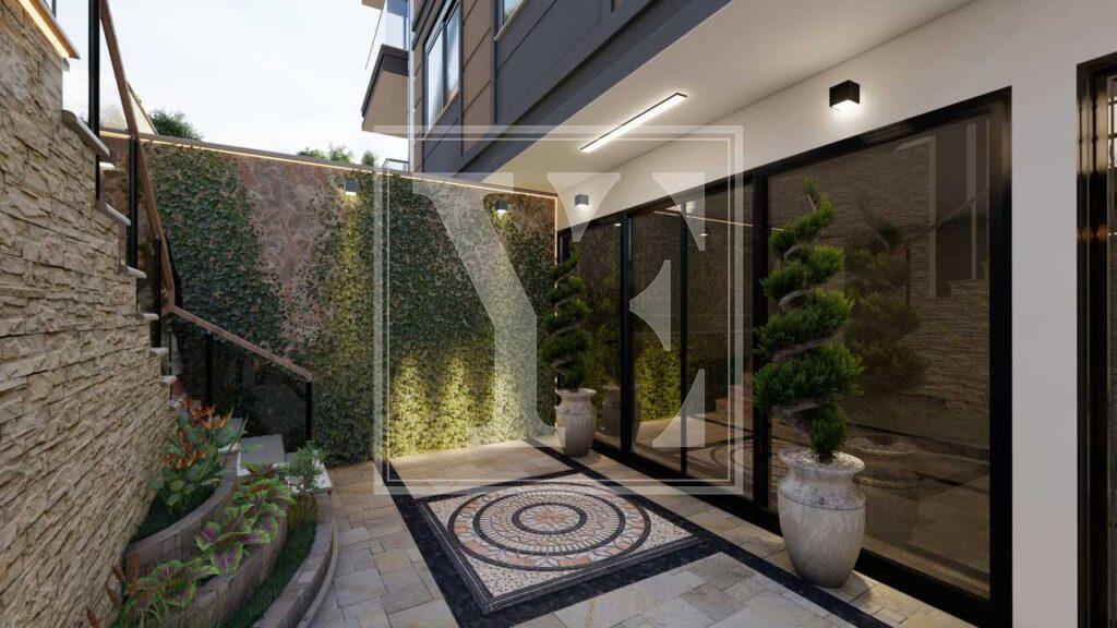 1+1 modern apartment in Oba for Sale