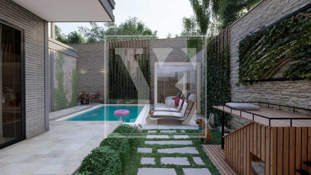 1+1 modern apartment in Oba for Sale