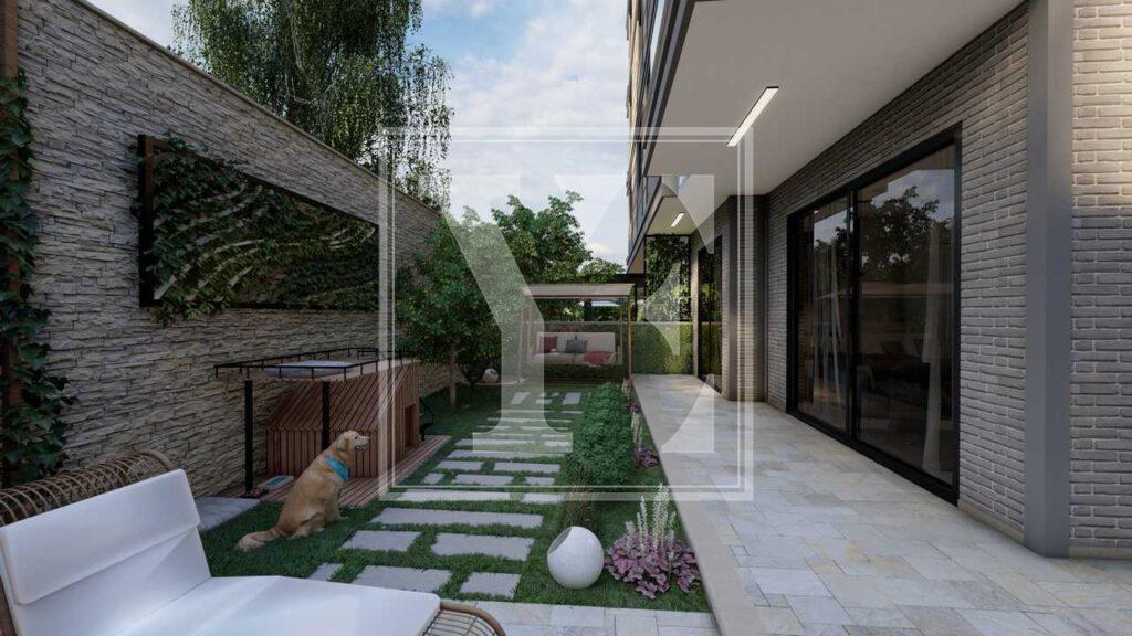 1+1 modern apartment in Oba for Sale