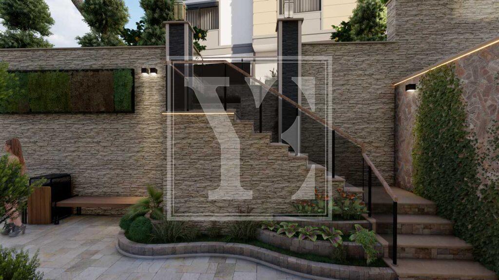 1+1 modern apartment in Oba for Sale