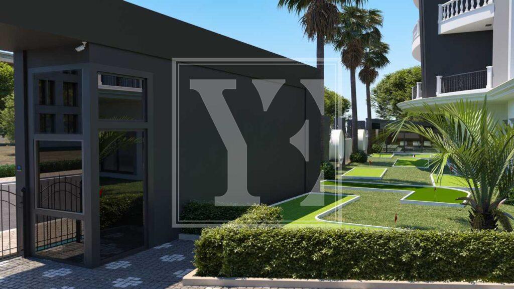 Nice garden duplex 2+1 close to the beautiful Cleopatra  beach in Alanya