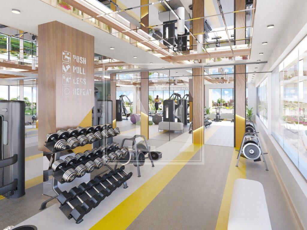 Замечательная квартира 1+1 в красивом проекте в районе Оба