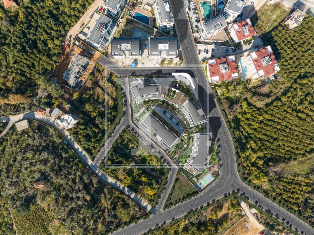 سقف دوبلکس مدرن و لوکس 3+1 در منطقه اوبا