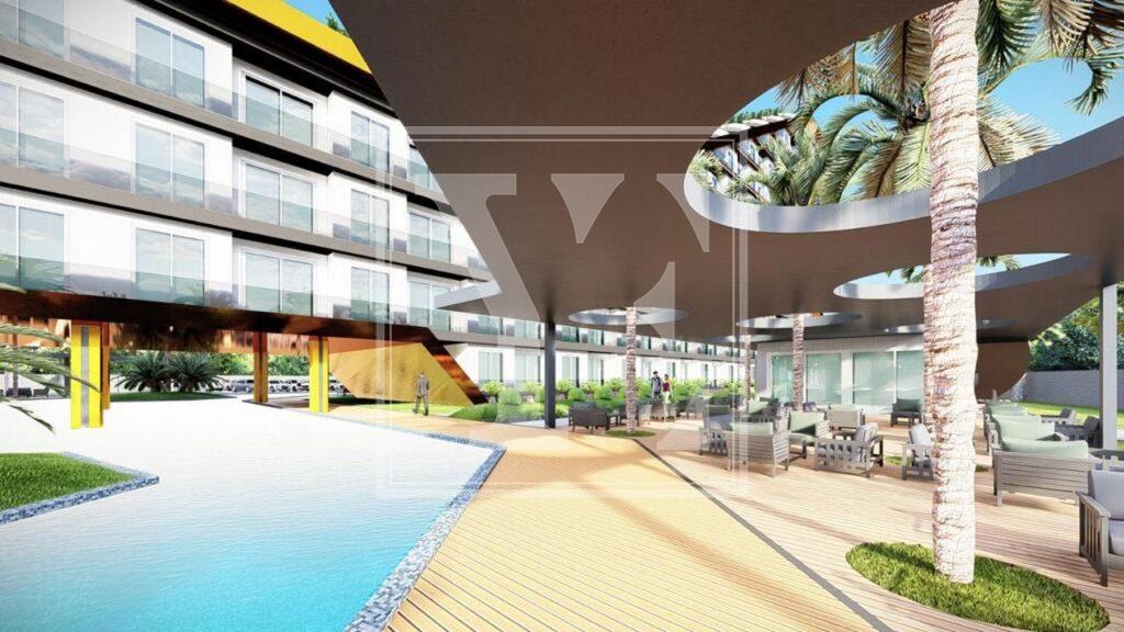 Modern apartment 2+1 in the beautiful complex in Altıntaş