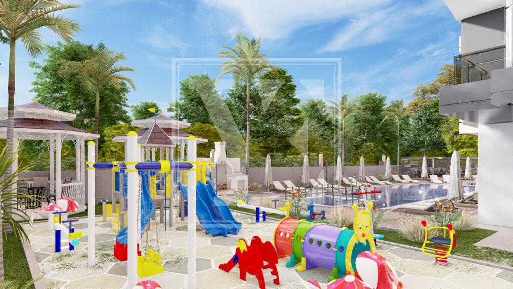 Продається елегантна квартира 1+1 в Махмутларі