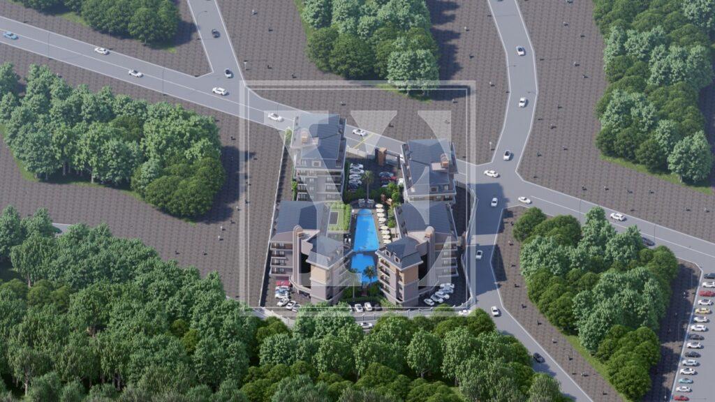 Затишний даховий дуплекс 2+1 в гарному районі Оба під інвестицію