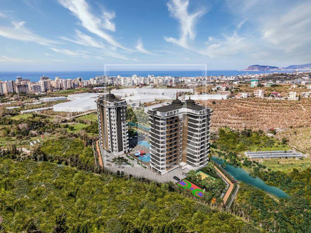 High Tek недвижимость в Турции, Аланья по супер ценеПродажа недвижимости High Tek в Турции, Алания с одной спальней