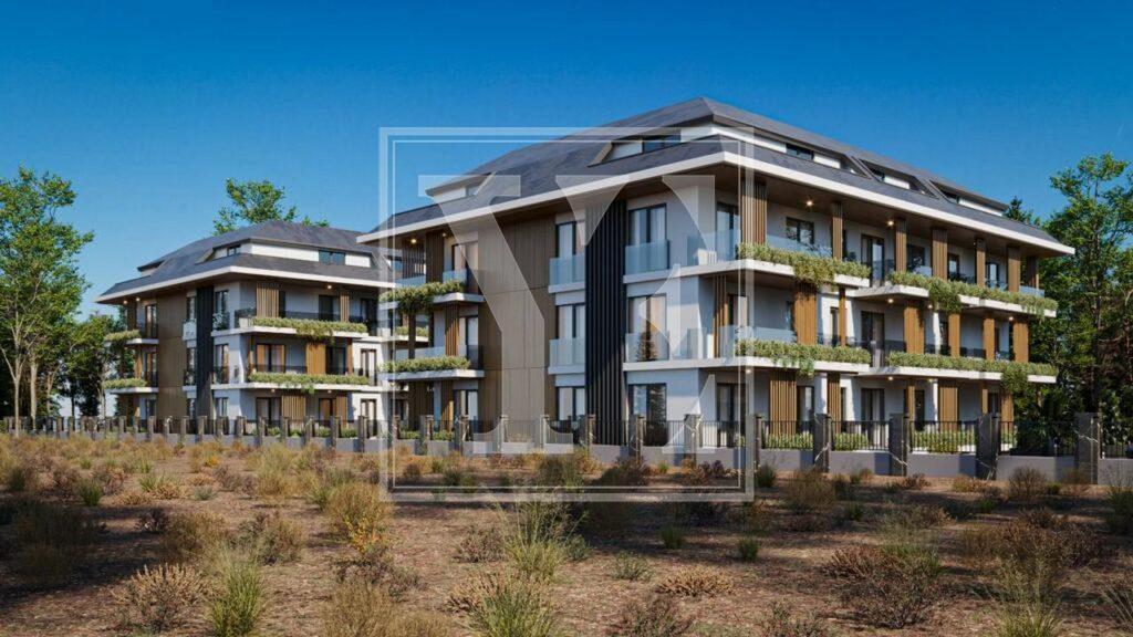 Замечательный садовый дуплекс 2+1 в красивом районе Авсаллара.