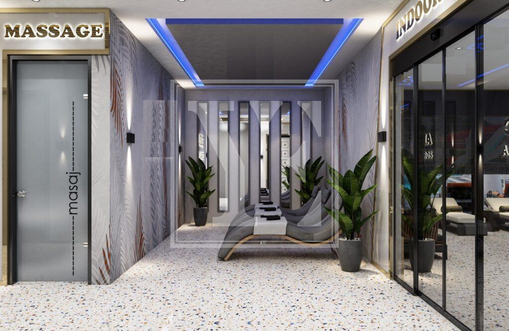 Роскошная квартира 1+1 для проживания в элегантном комплексе в Махмутларе