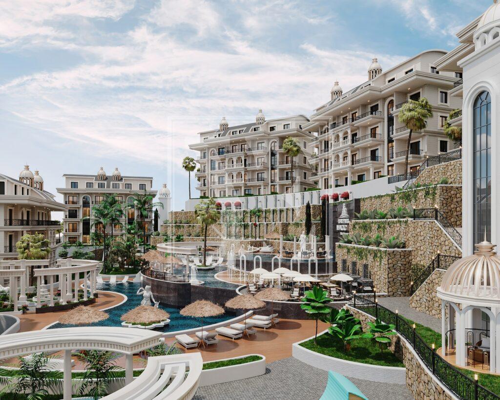 Neue Dach-Maisonette 4+1 zur Investition in der schönen Gegend in Turkler