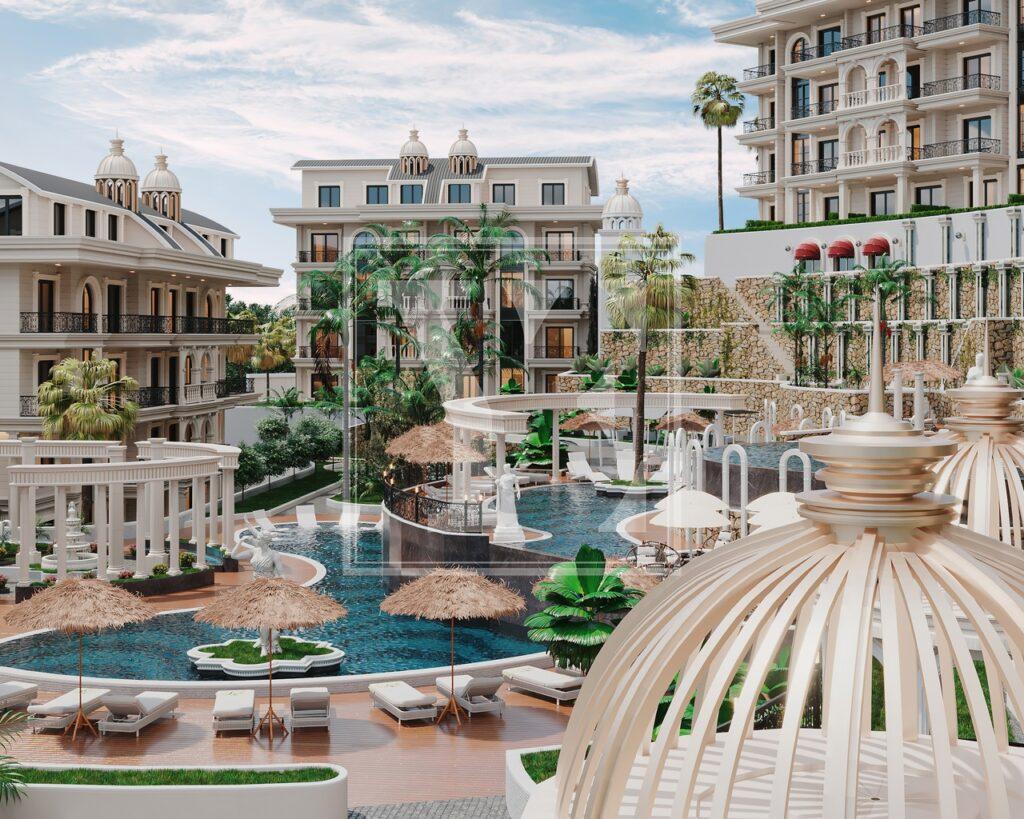 Neue Dach-Maisonette 4+1 zur Investition in der schönen Gegend in Turkler