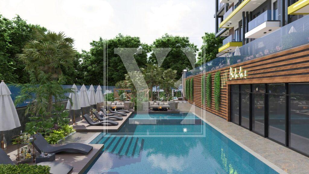 Продається шикарна квартира 1+1 в Кестелі