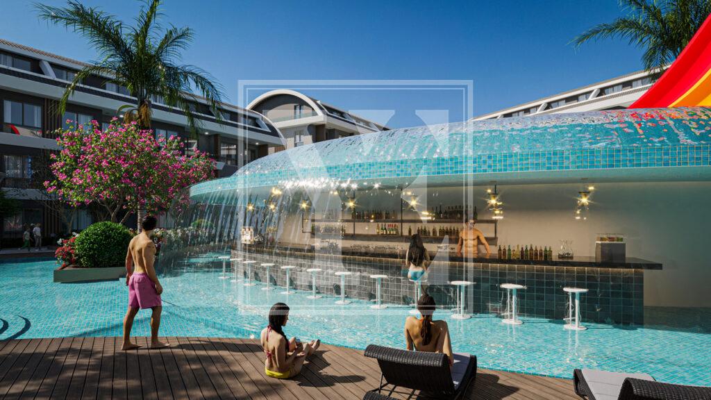 آپارتمان لوکس 3+1 در منطقه زیبا در تورکلر