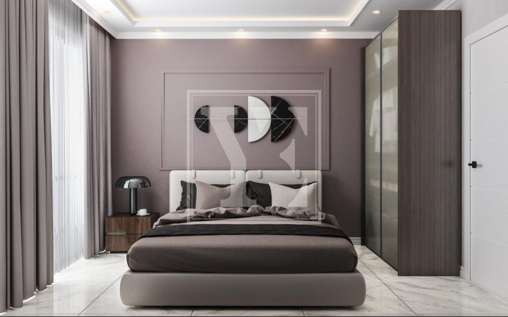 Замечательный дуплекс на крыше 3+1 в хорошем районе Оба.