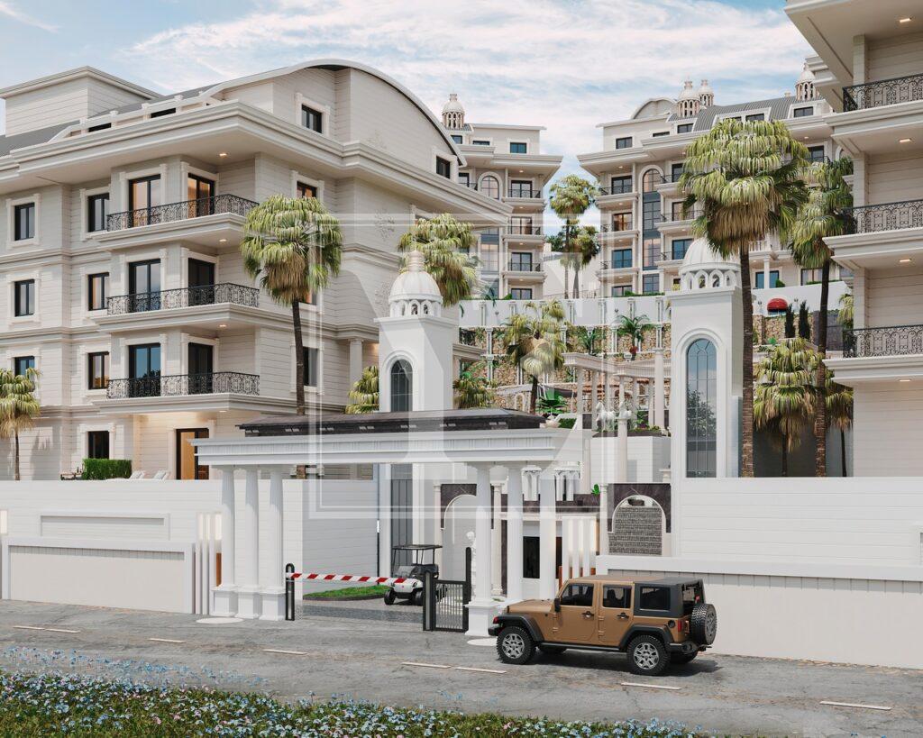 Neue Dach-Maisonette 4+1 zur Investition in der schönen Gegend in Turkler