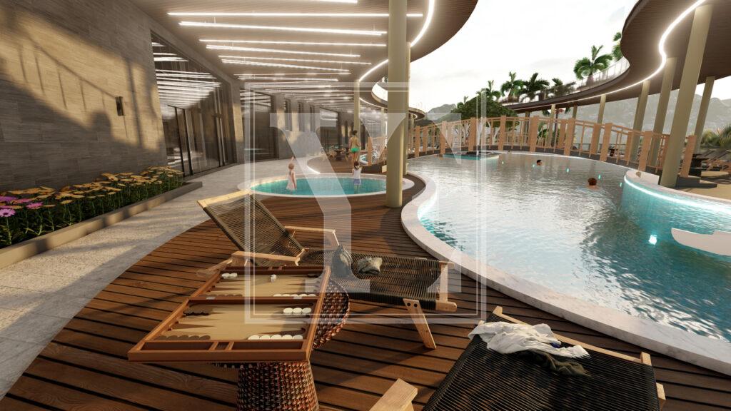 2+1 luxury roof duplex in the beautiful area in mahmutlar