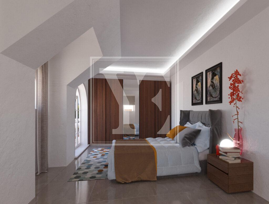 خانه مجردی در تپه، آلانیا برای فروش