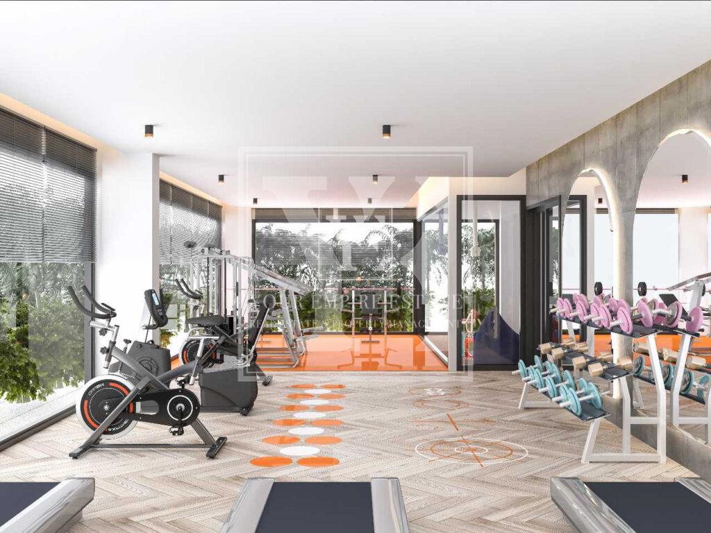 Уютная двухкомнатная квартира в Оба, Алания