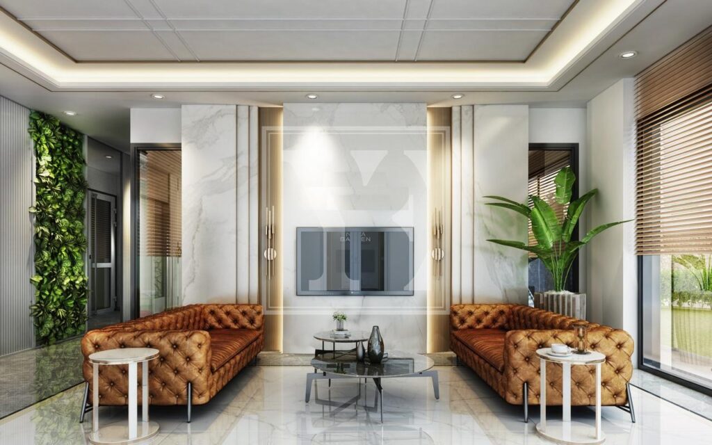 Gemütliche und neue Dach-Maisonette 3+1 in einer der besten Gegenden von Oba (Verkauft)