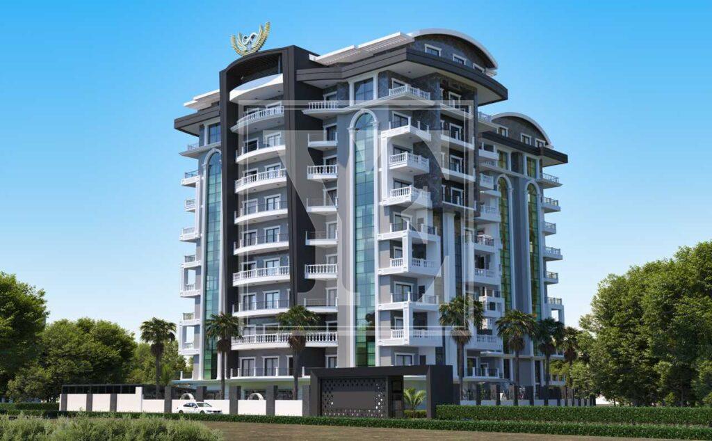 Nice garden duplex 2+1 close to the beautiful Cleopatra  beach in Alanya